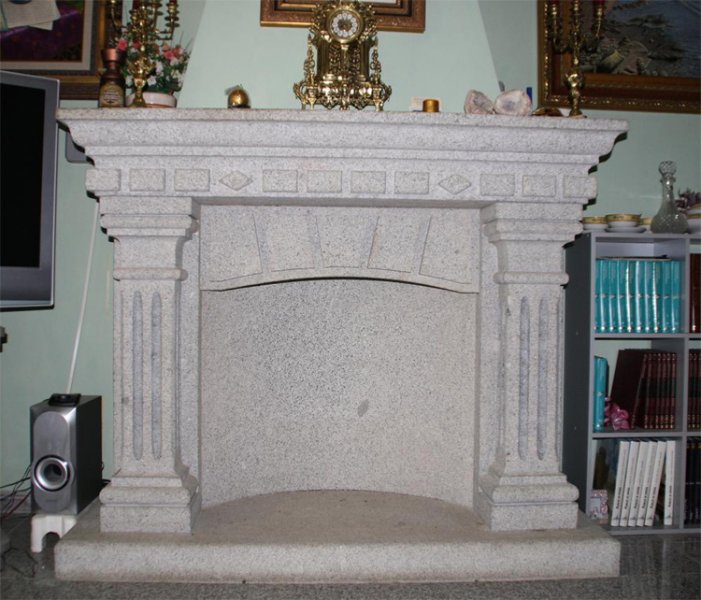 Kamine aus Stein: klassisches Design | LitosOnline